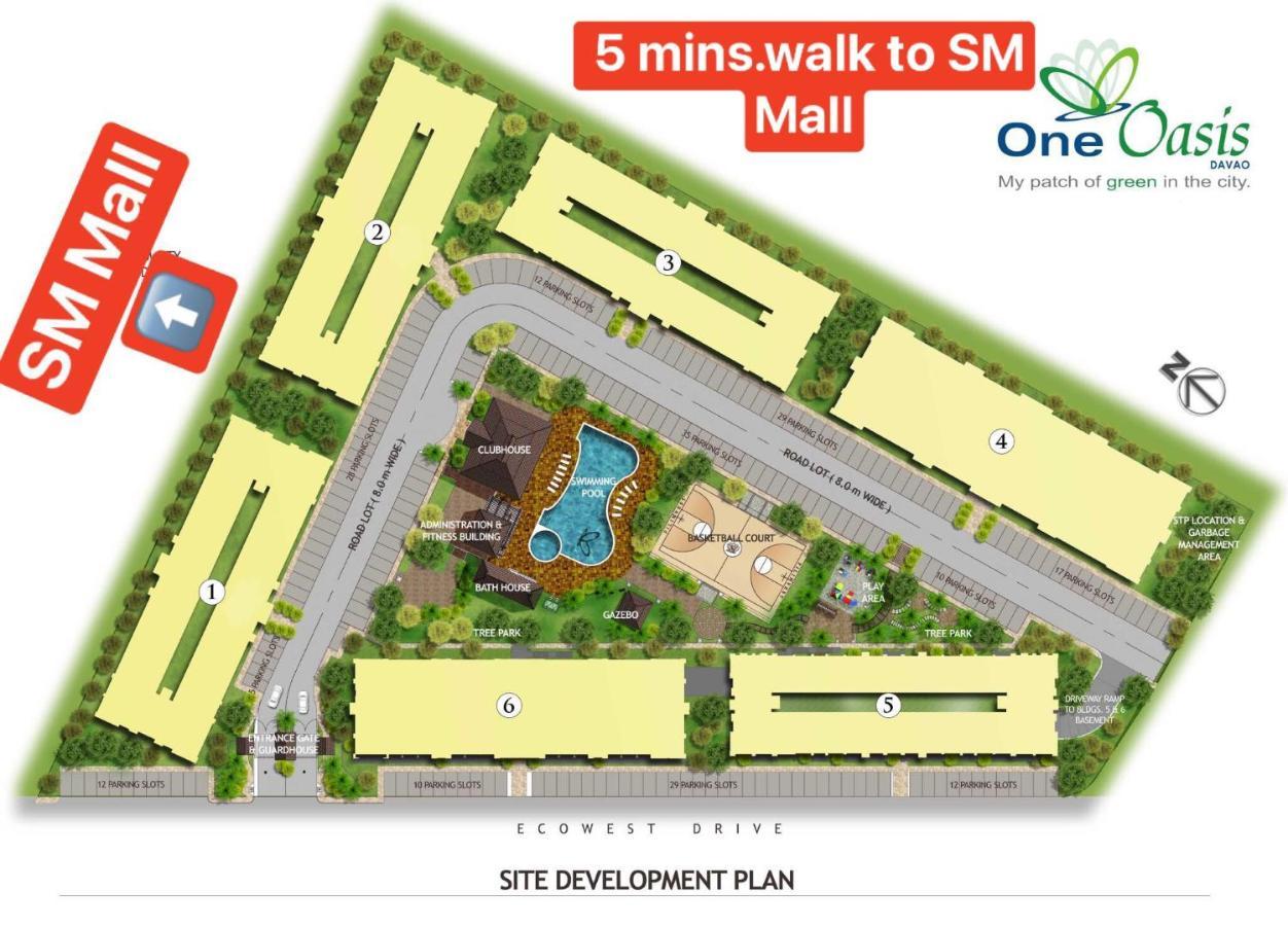 Davao 2Br One Oasis Beside Sm Mall-Wifi Zewnętrze zdjęcie